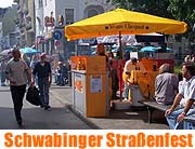 am 02.07. Schwabinger Straßenfest (Foto: Martin Schmitz)